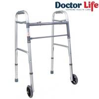 Ходунки складані з передніми колесами 10184	Dr.Life