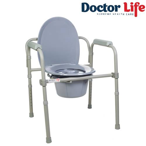 Стілець туалетний складаний сталевий 12627	Dr.Life