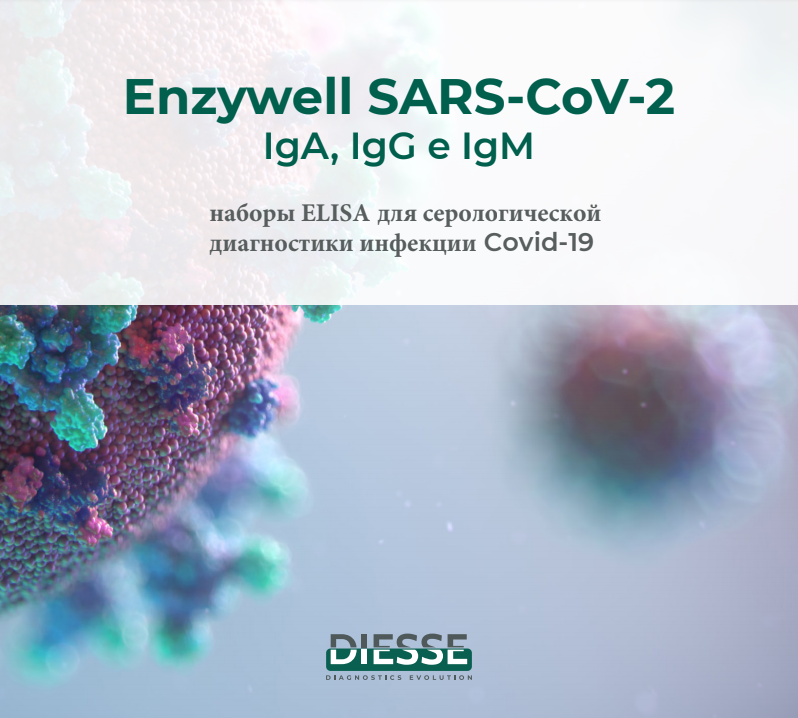 Іфа набір на коронавірус ENZY-WELL SARS-CoV-2  IgM ( Італія)