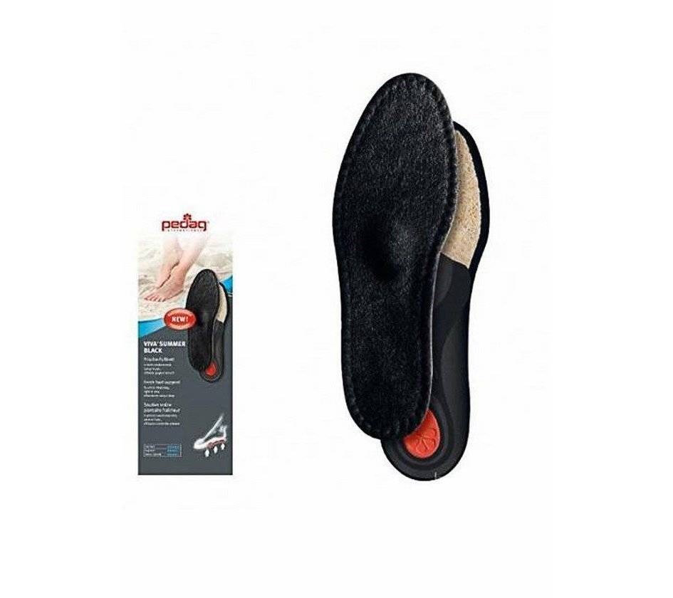 VIVA SNEAKER (SUMMER BLACK) каркасна устілка для літнього закритого взуття, чорна